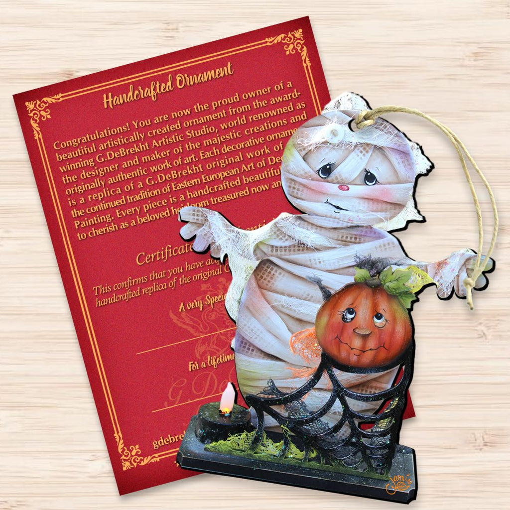 "Some Mummy Loves You" Collectible Halloween Wood Art