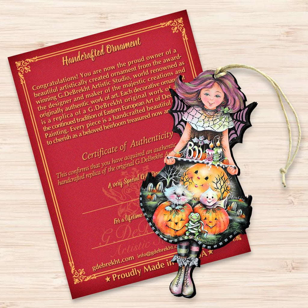 Halloween Fairy Wooden Ornaments by Jamie Mills-Price