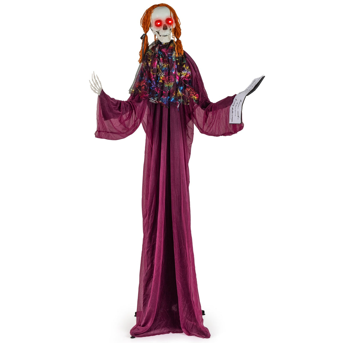 Spooky 6ft Towering Haunted Schoolgirl Prop