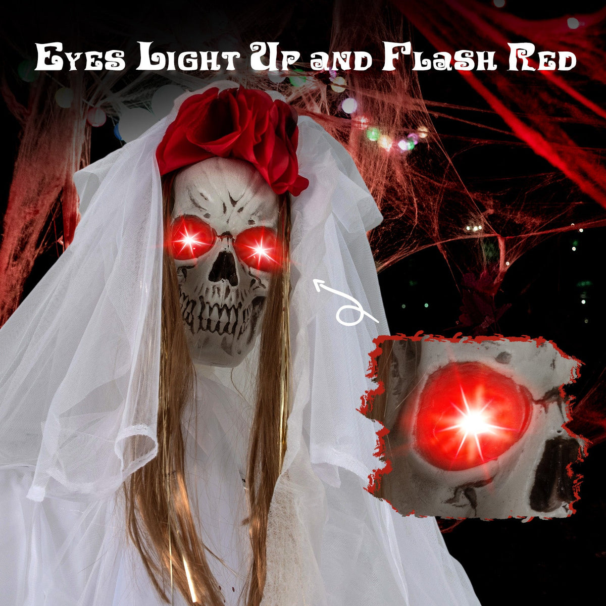 7.2 FT Standing Bride Animatronic