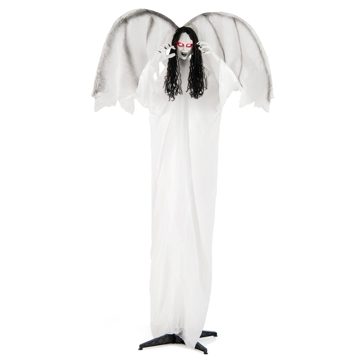 Spooky 6.6ft Towering Archangel of Death Animatronic