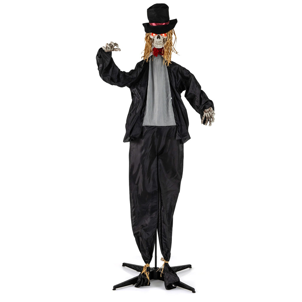 Spooky 7.2ft Giant Haunted Groom Animatronic