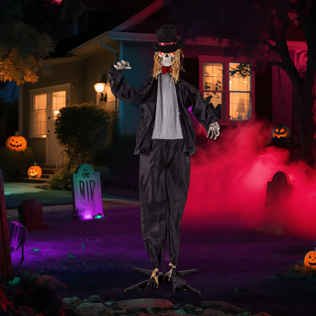 Spooky 7.2ft Giant Haunted Groom Animatronic