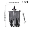 Spooky Hanging Creepy Witch Halloween Decor