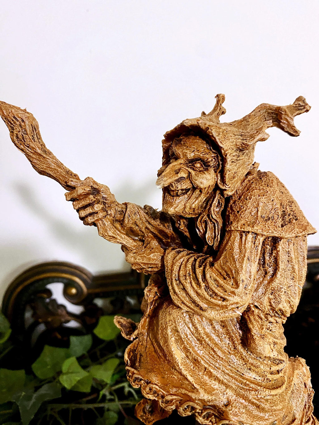 Spooky "La Befana" Italian Folklore Witch Statue