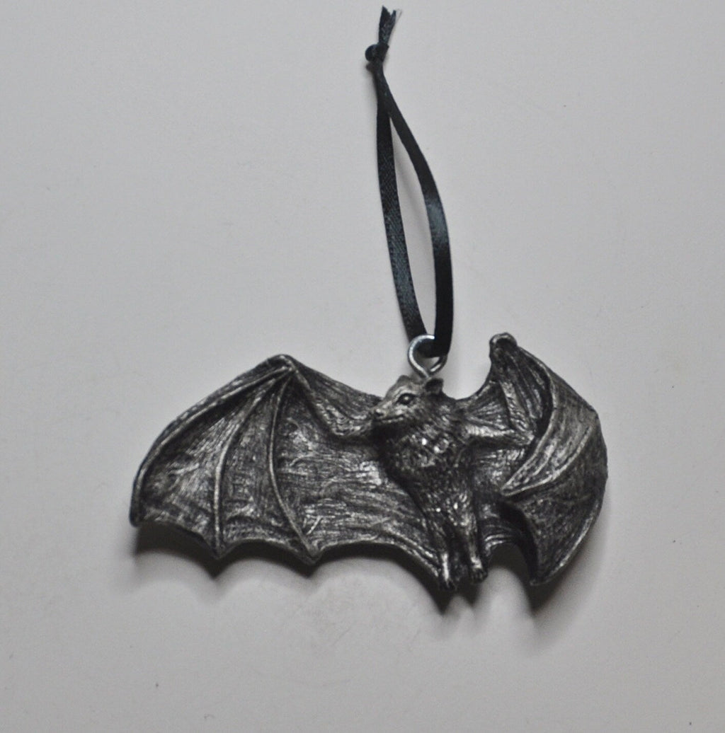 Spooky Hanging Fruit Bat Resin Sculpture