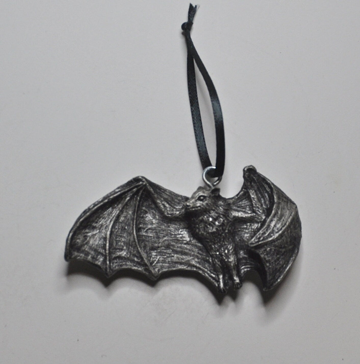 Spooky Hanging Fruit Bat Resin Sculpture