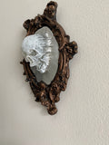 Spooky "Spectral Skull" in the Mirror Plaque