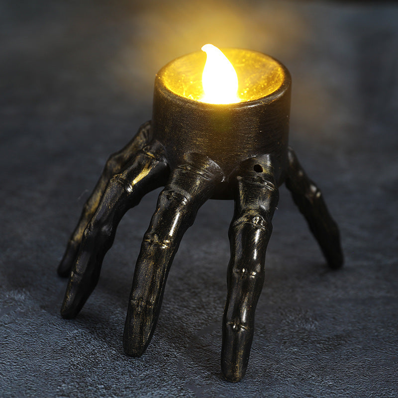 Spooky LED Skull Hand Lantern