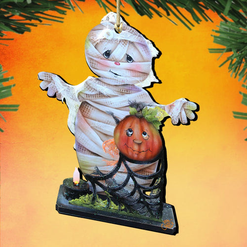 "Some Mummy Loves You" Collectible Halloween Wood Art