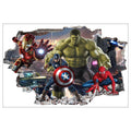 Superhero Avengers & DC Wall Decal Set