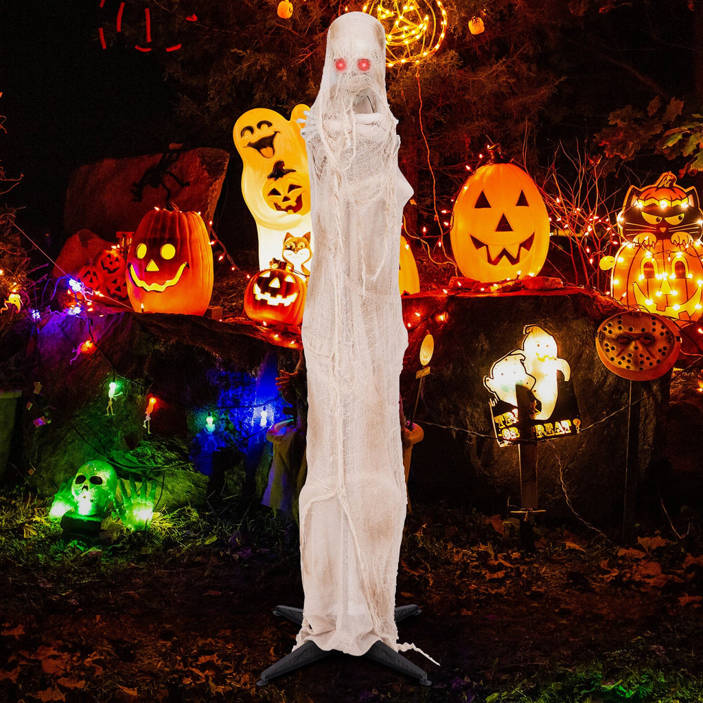 Spooky 6ft Animated Crypt Mummy Animatronic