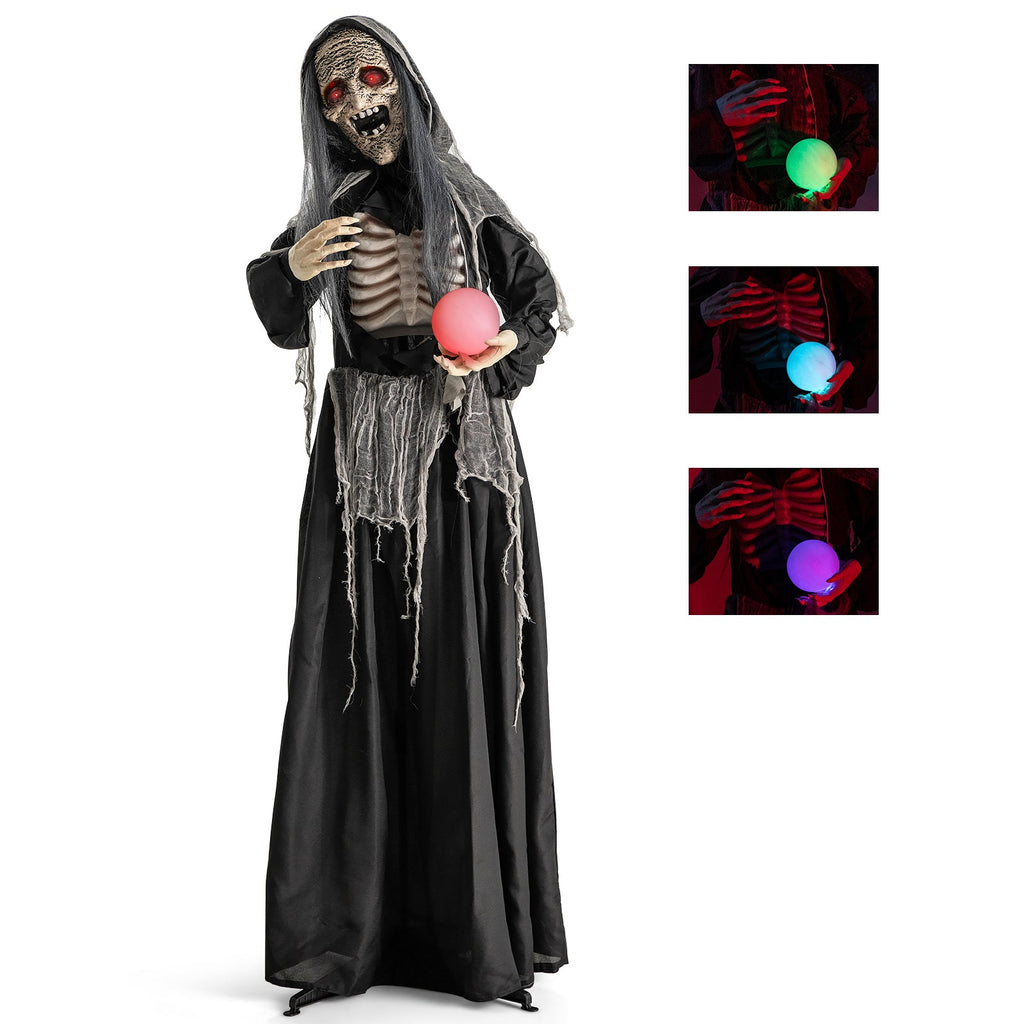 6-Foot Standing Witch Animatronic
