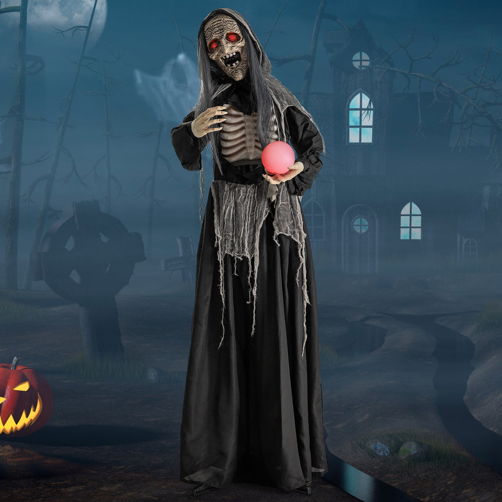 6-Foot Standing Witch Animatronic