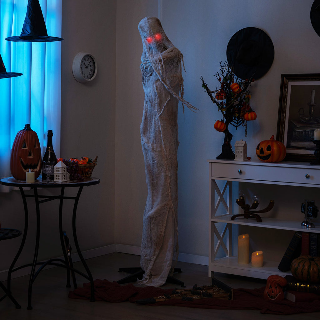 Spooky 6ft Animated Crypt Mummy Animatronic