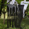 Hanging Skull Ghost Tree Ornament