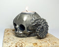Spooky Satyr Fetal Skull Candle Holder