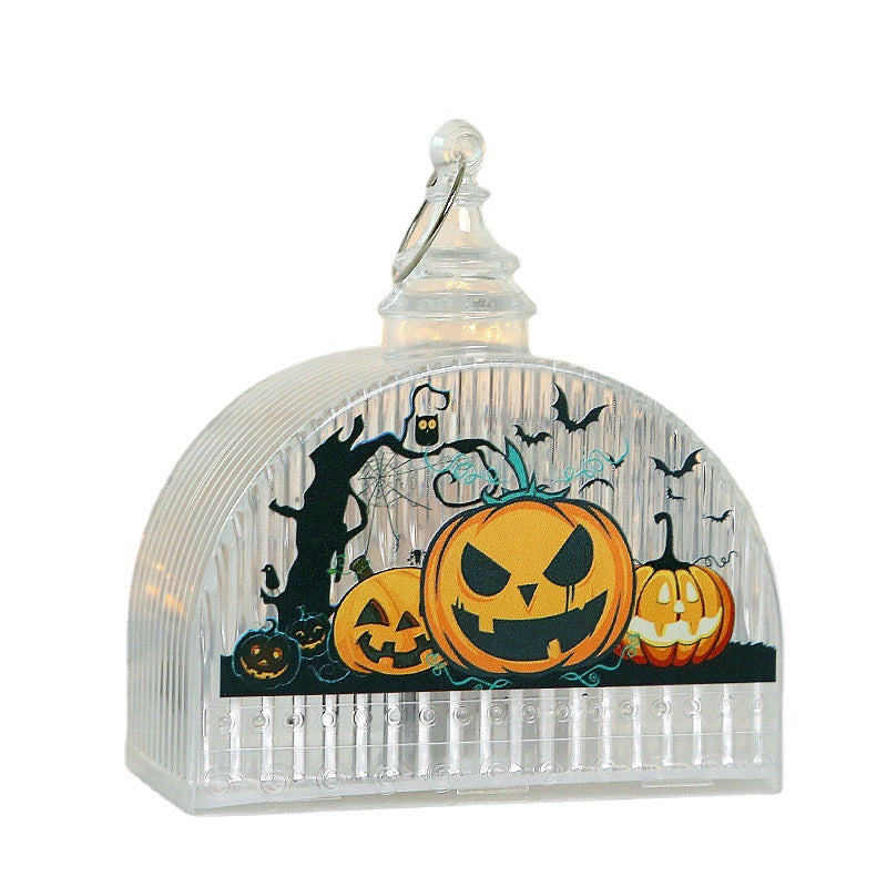 Spooky Handheld LED Jack-O'-Lantern Light