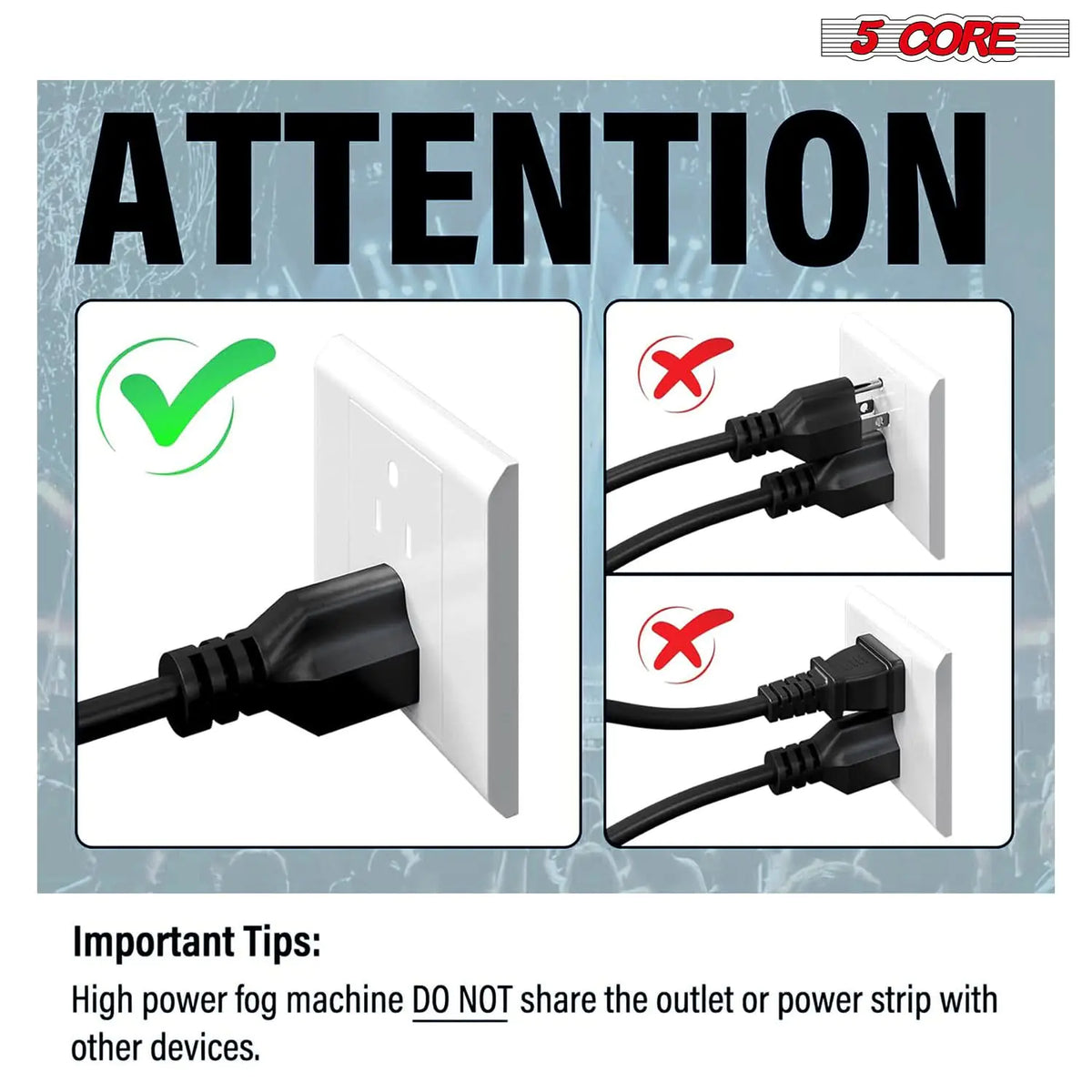5 Core Low-Lying Fog Machine (750W)