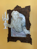 Spooky "Gentleman Ghost" in the Mirror Plaque (Large)