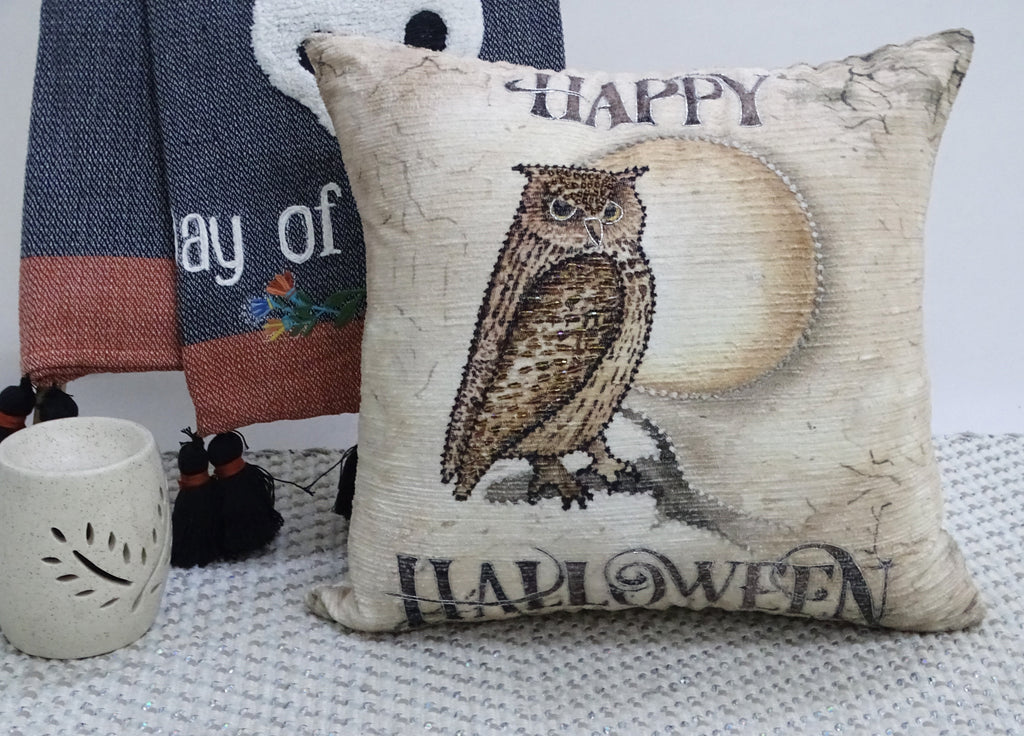 Vibhsa Decorative Throw Pillow 20" x 20" for Halloween