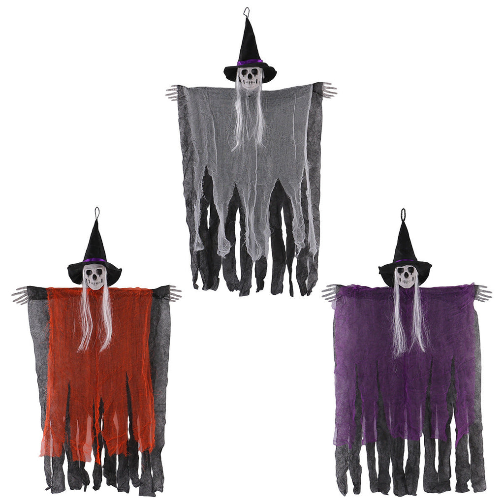 Spooky Hanging Creepy Witch Halloween Decor