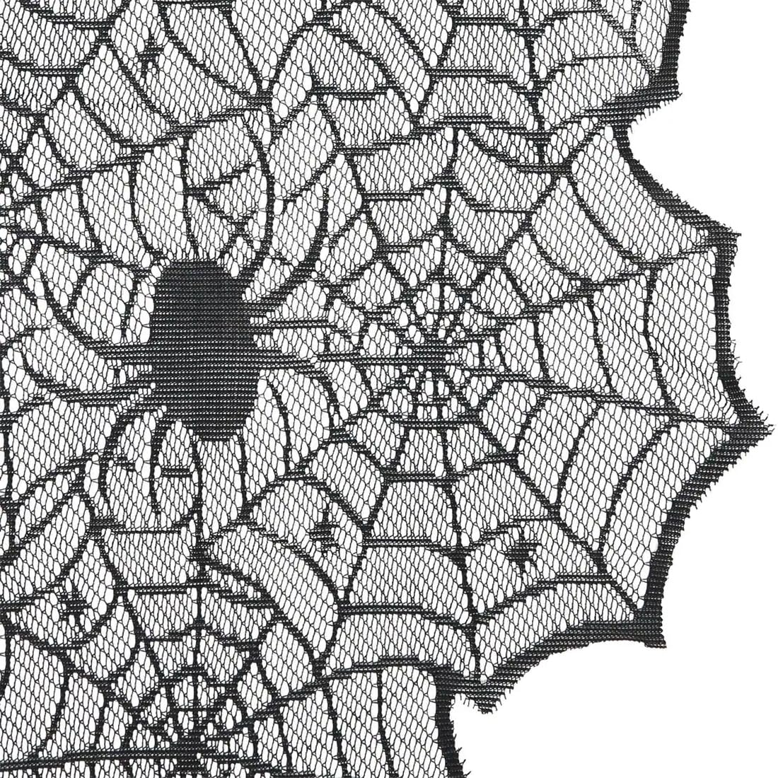 Creepy-Crawly Spiderweb Table Runner 18" W x 72"