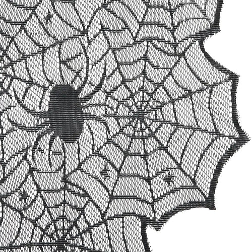 Creepy-Crawly Spiderweb Table Runner 18" W x 72"