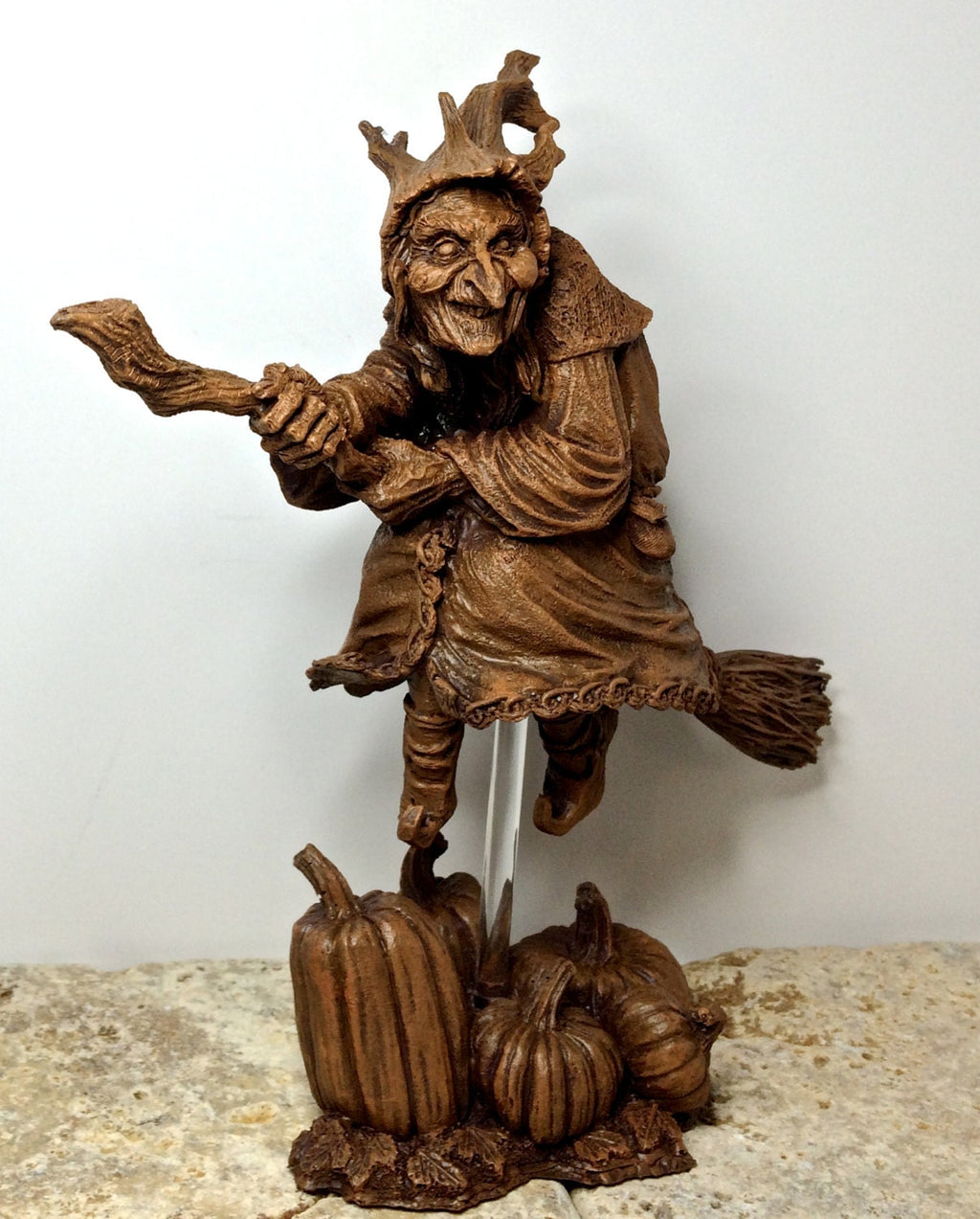Spooky "La Befana" Italian Folklore Witch Statue