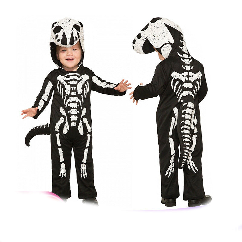 Kids' Skeleton Cosplay Costume Set
