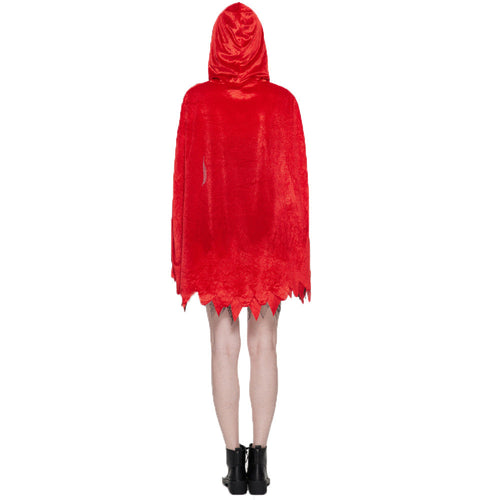 Bloodstained Little Red Riding Hood Costume Dress