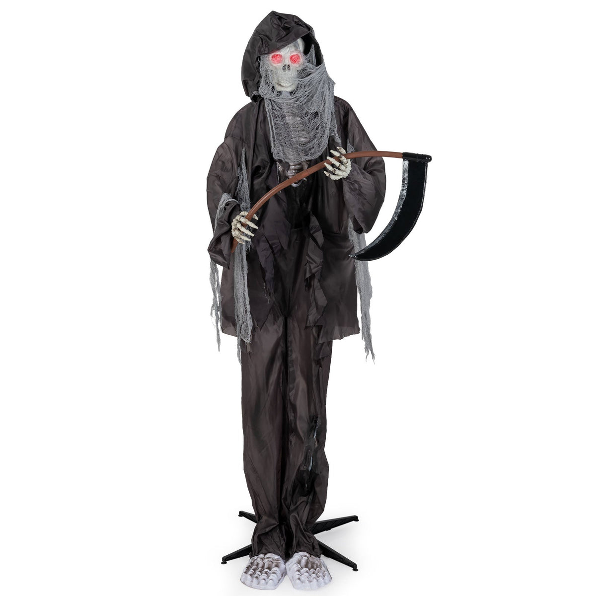 Spooky 8.5ft Giant Animated Grim Reaper Animatronic