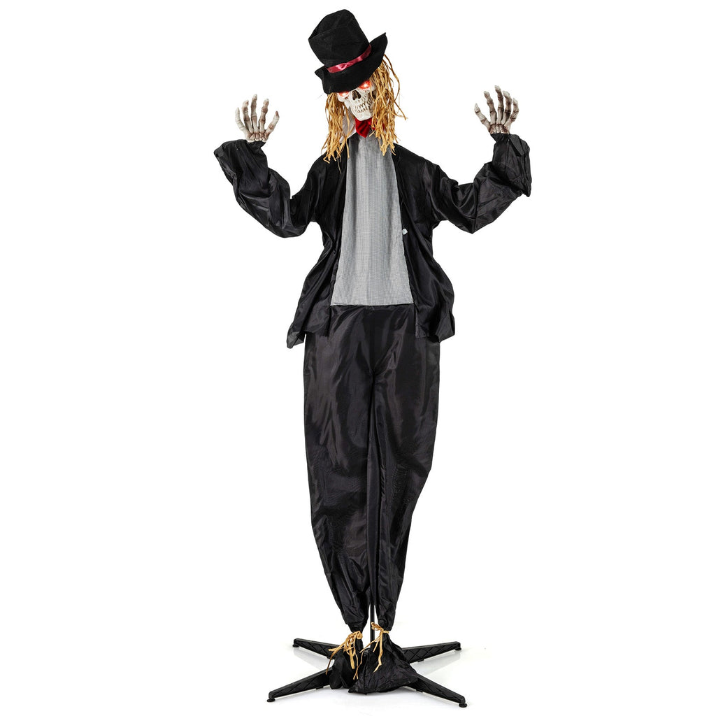 Spooky 7.2ft Giant Haunted Groom Animatronic