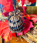 Hand-Painted Resin Jack-O'-Lantern Ornament