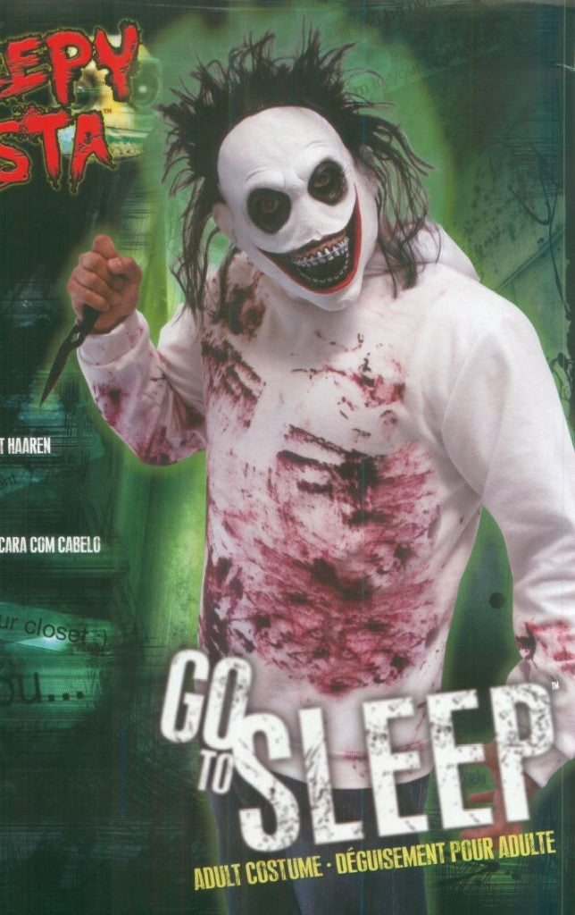 Rubie's Men's Creepy Pasta Jeff Go to Sleep Adult Costume