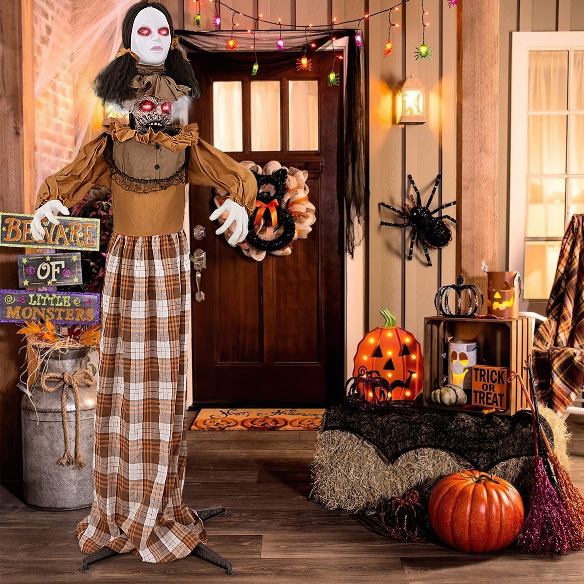 Animatronic Haunted Woman