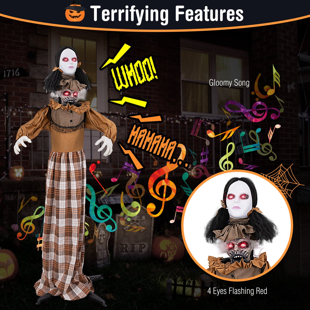 Animatronic Haunted Woman
