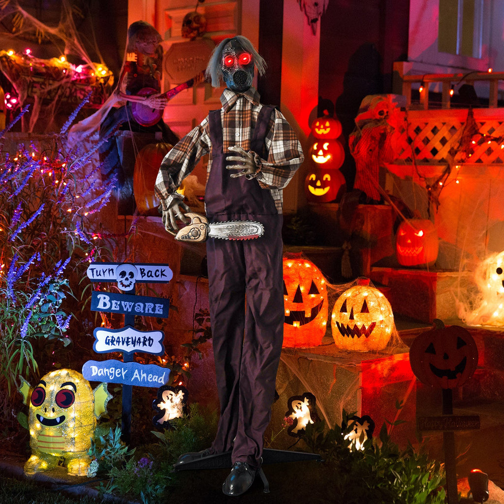 Shaking Haunted Man Animatronic