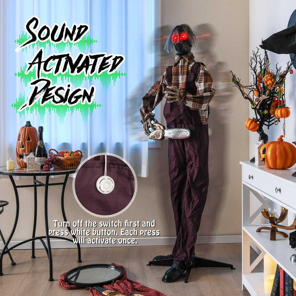 Shaking Haunted Man Animatronic