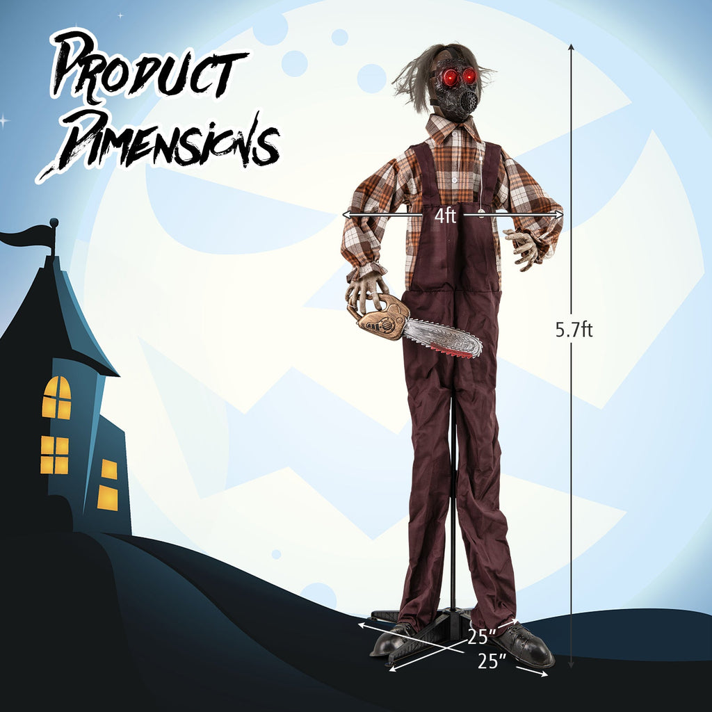 Shaking Haunted Man Animatronic