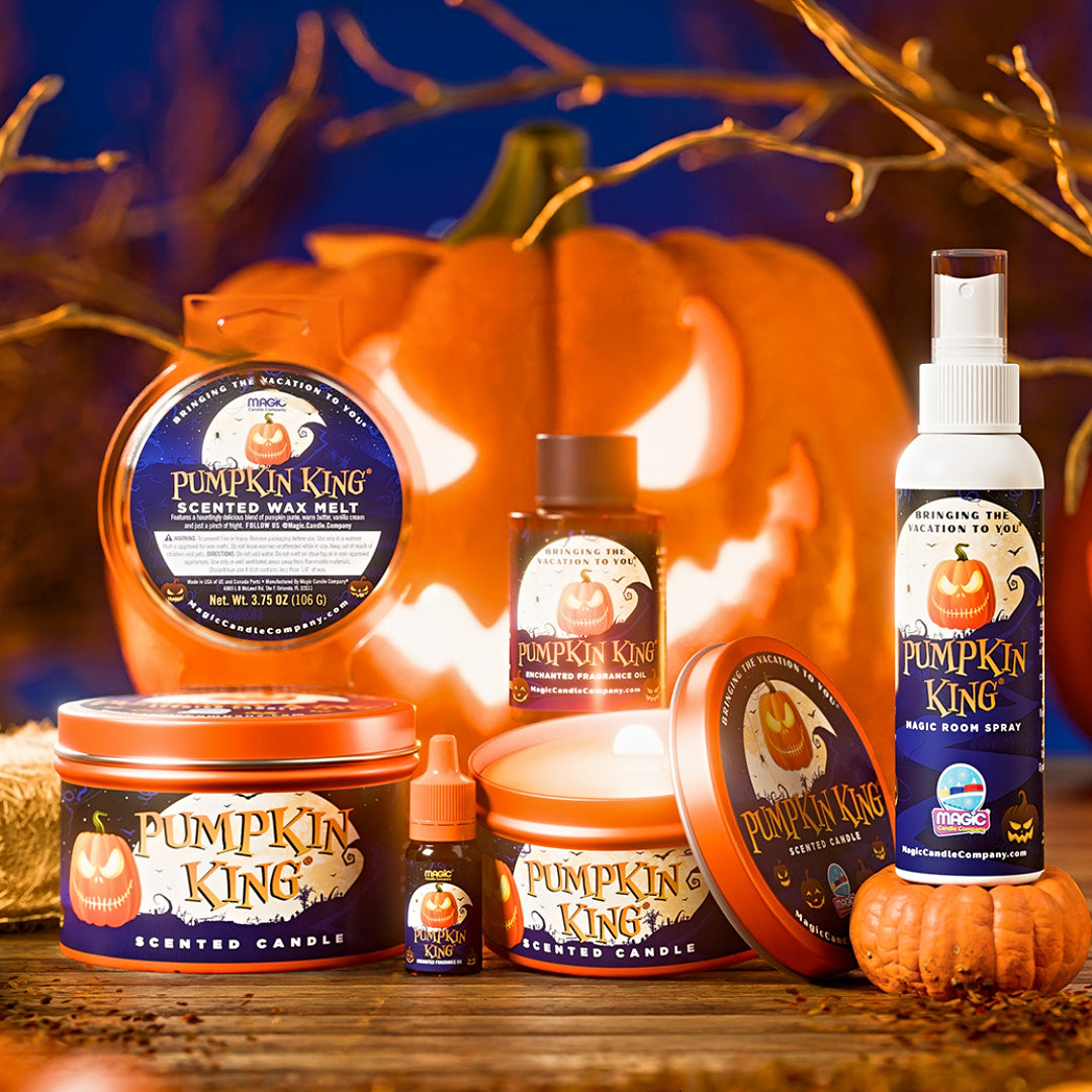 Spooky "Pumpkin King®" Seasonal Scented Candle