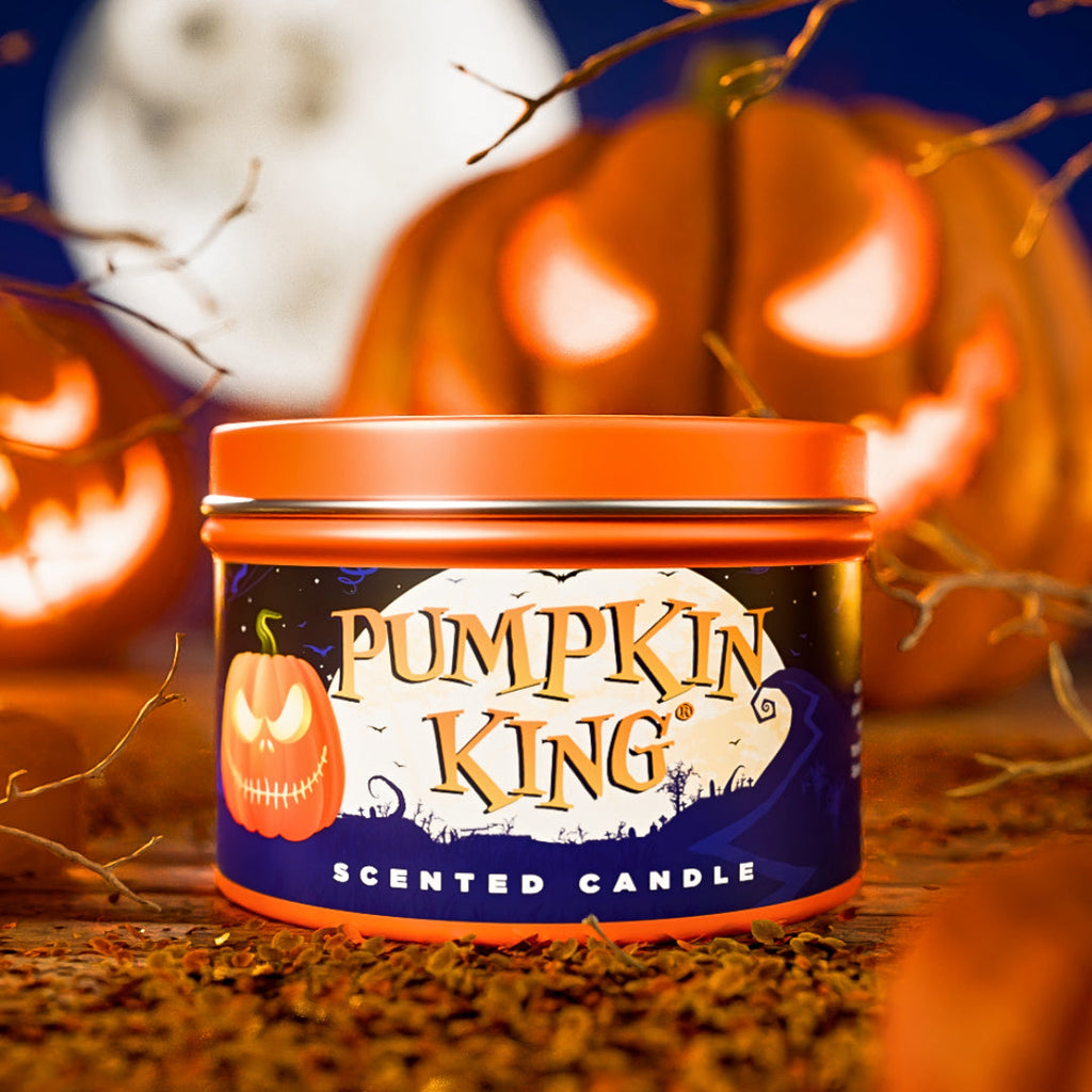 Spooky "Pumpkin King®" Seasonal Scented Candle