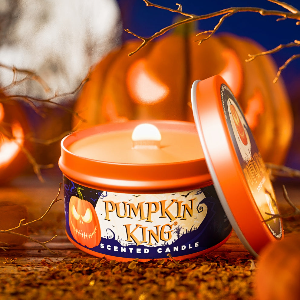 Spooky "Pumpkin King®" Seasonal Scented Candle