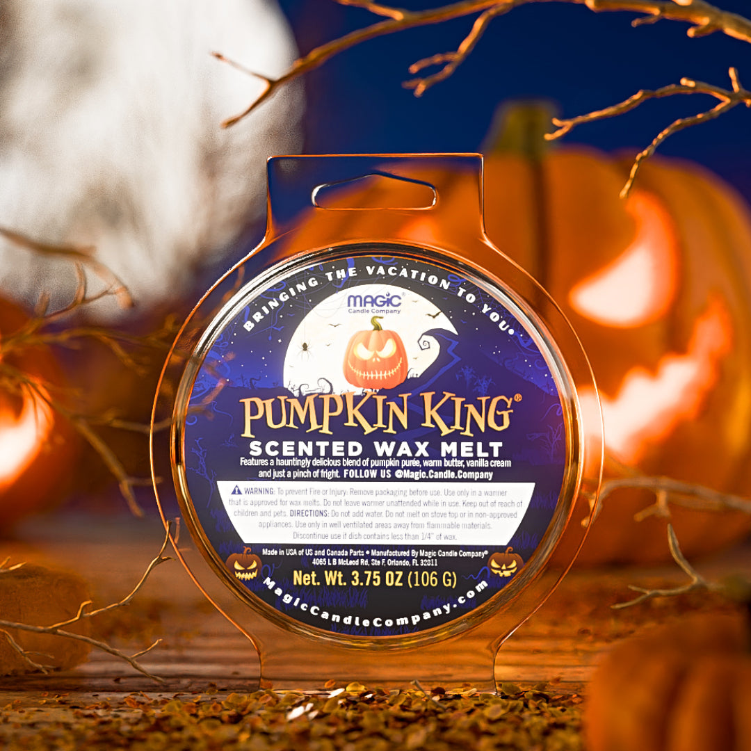 Spooky "Pumpkin King®" Seasonal Scented Candle