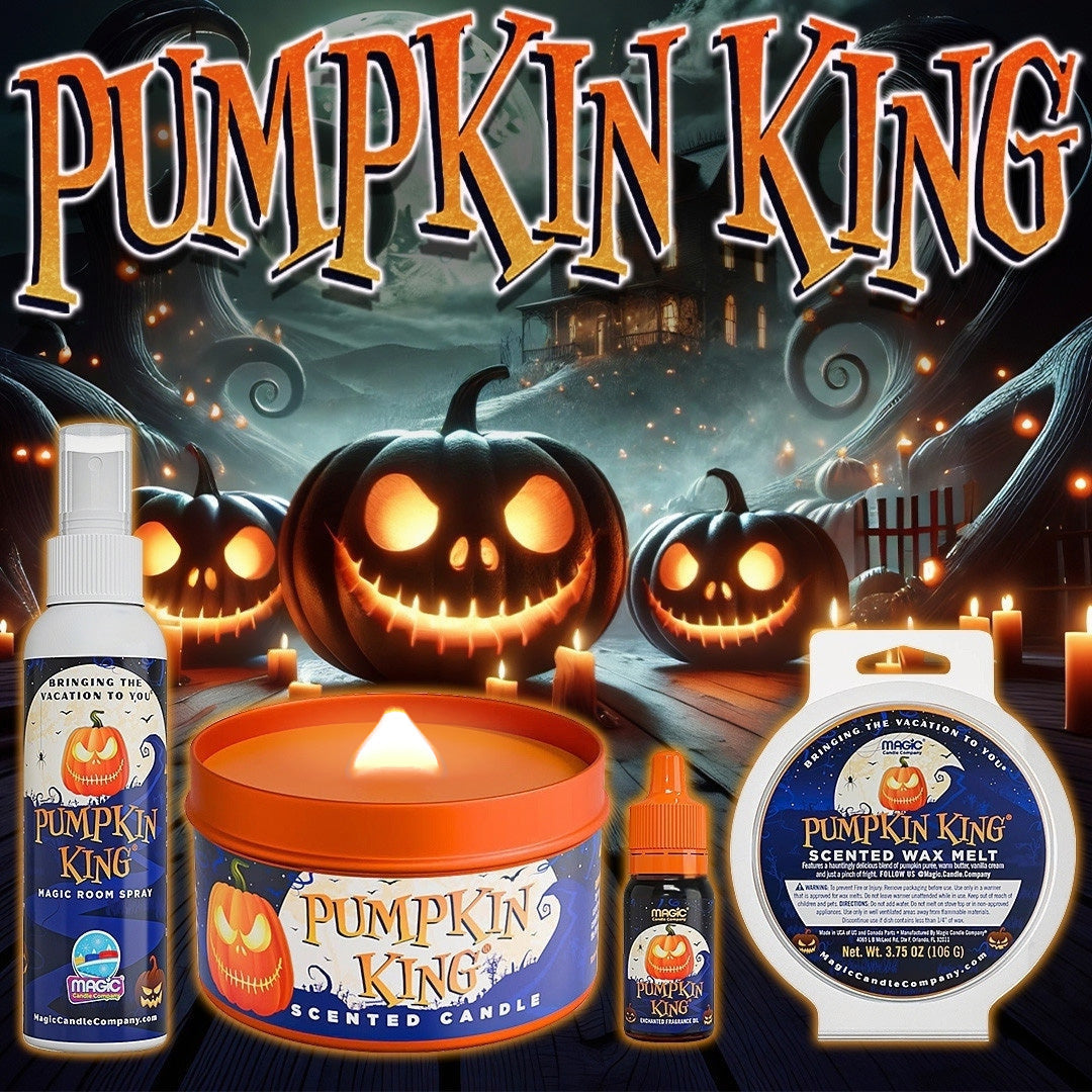 Spooky "Pumpkin King®" Seasonal Scented Candle