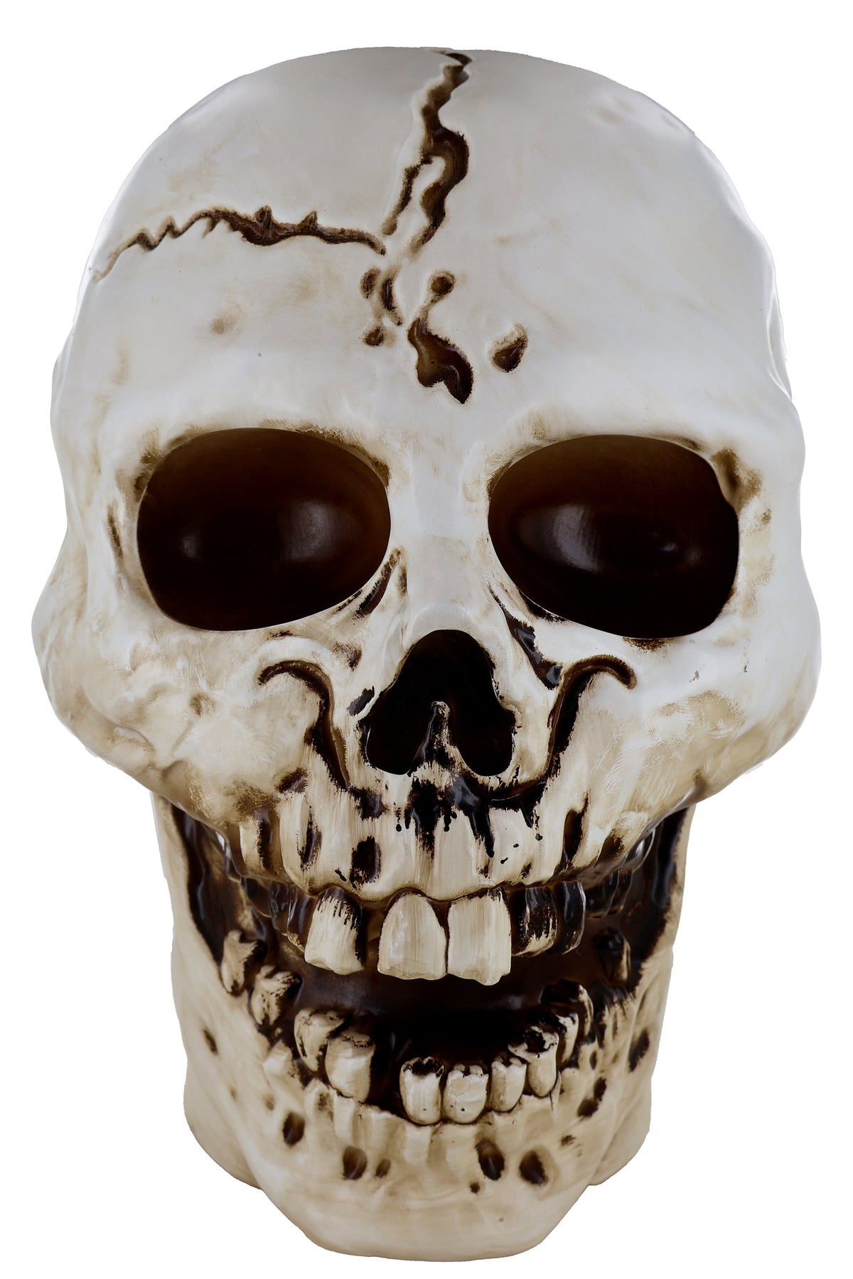 Spooky 20" Giant Skull Animatronic Lamp Prop