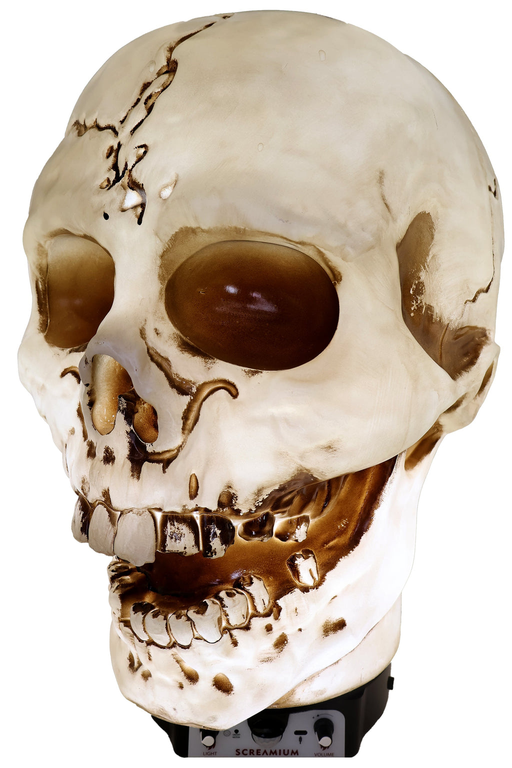 Spooky 20" Giant Skull Animatronic Lamp Prop