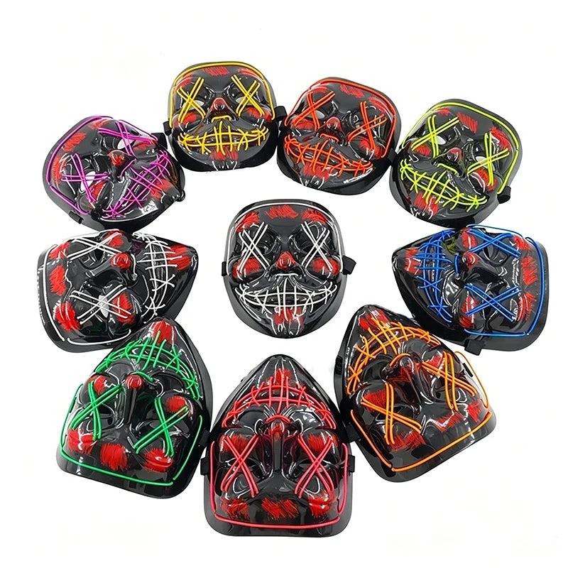 Neon LED Purge Mask