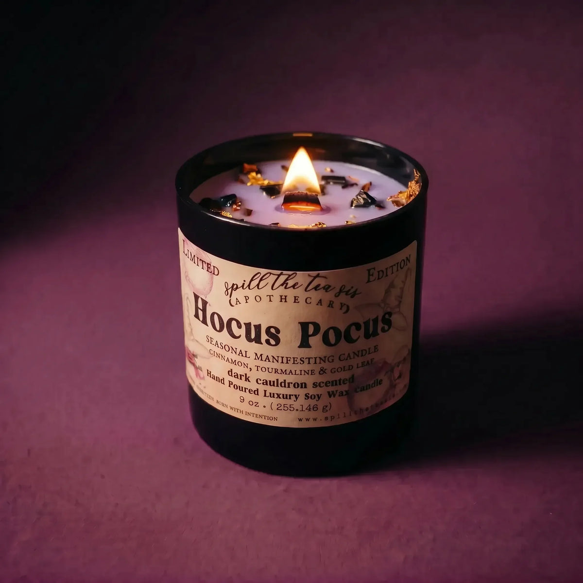 Spooky "Witching Hour" Ritual Intention Candle