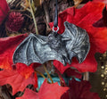Spooky Hanging Fruit Bat Resin Sculpture